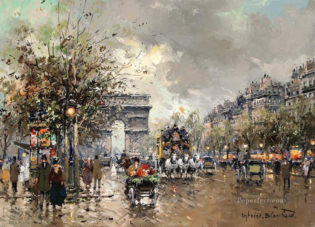AB arc de triomphe Parisian Oil Paintings